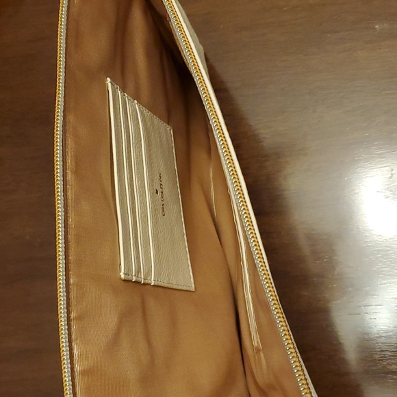 Ora Delphine Large Wristlet in Cream - Picture 6 of 11